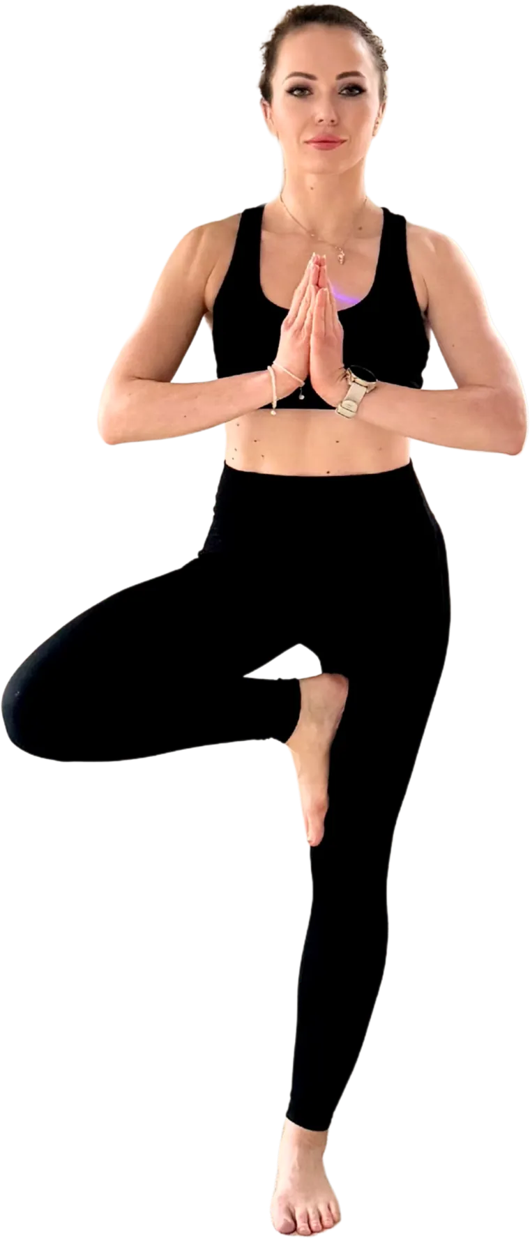 Gravid joga v Pezinku — pozícia strom