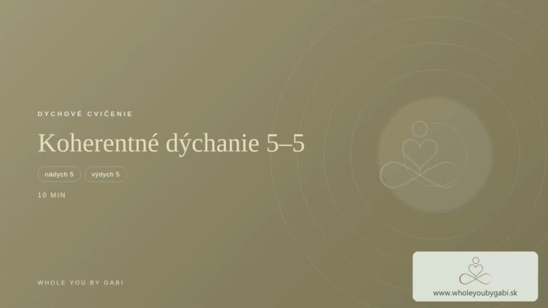 koherentne – dychové cvičenie Whole You by Gabi