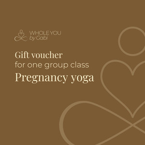 Gift voucher for one Pregnancy yoga group class